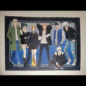 Rare Jujutsu Kaisen Fabric Poster – "Outing" Version